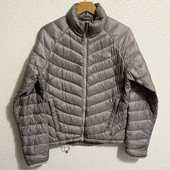 The North Face Jackets & Blazers - The North Face 800 Fill Goose Down Pertex Quantum Puffer Jacket Gray Women’s M